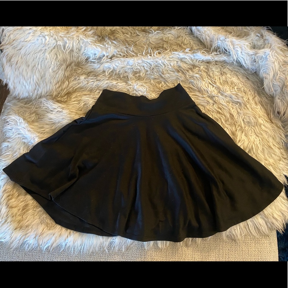 Slip on A-line mini skirt, size small